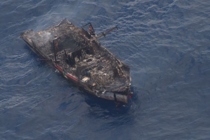 KM Serba Prima Terbakar di Samudera Hindia, 11 ABK Hilang