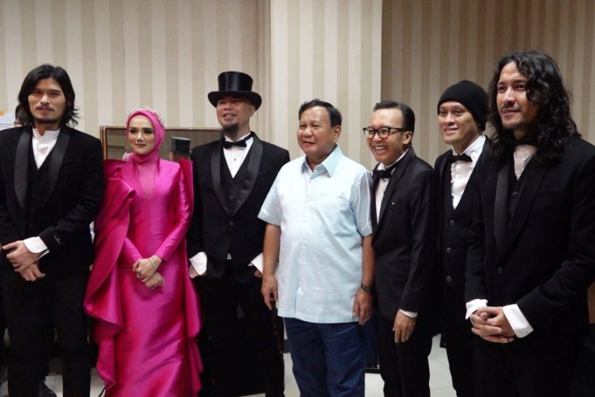 Sapa Prabowo, Ari Lasso: Semoga Jadi Presiden 2024