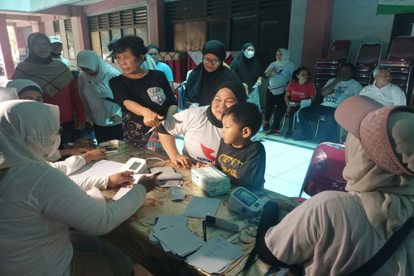 Layanan Kesehatan Gratis di Rusun Marunda, Kartini Perindo: Demi Kesejahteraan Masyarakat