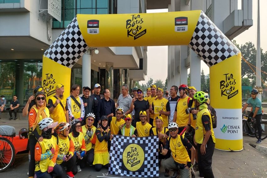 TBK Cycling Challenge Digelar, Benyamin: Tangsel Kota Ramah Sepeda