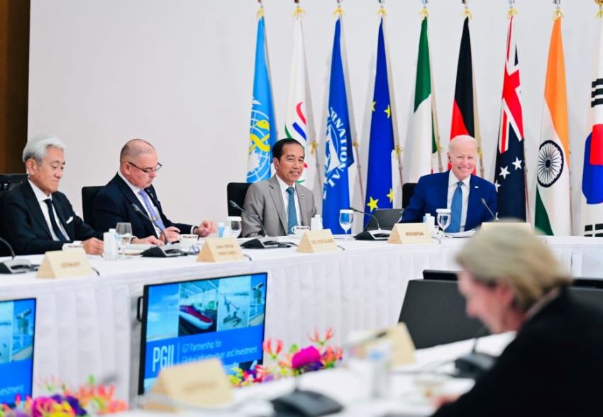 KTT G7, RI Manfaatkan Program PGII Baru untuk Genjot Pembangunan Infrastruktur