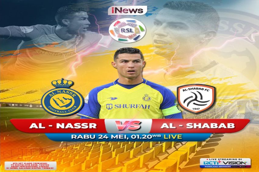 LIVE di iNews Al-Nassr vs Al-Shabab: Berharap Magis Cristiano Ronaldo!