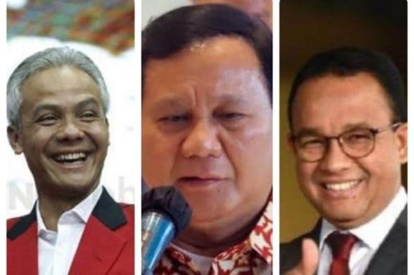 Simulasi Tiga Capres Litbang Kompas: Ganjar 40%, Prabowo 36,8%, dan Anies 23,2%
