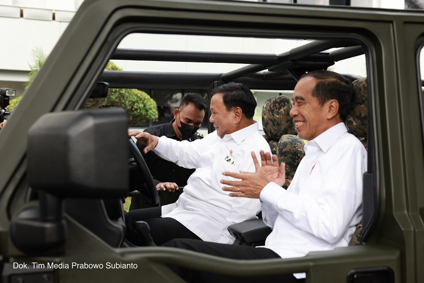 Versi Survei Litbang Kompas, Dukungan Pemilih Jokowi ke Prabowo Meningkat
