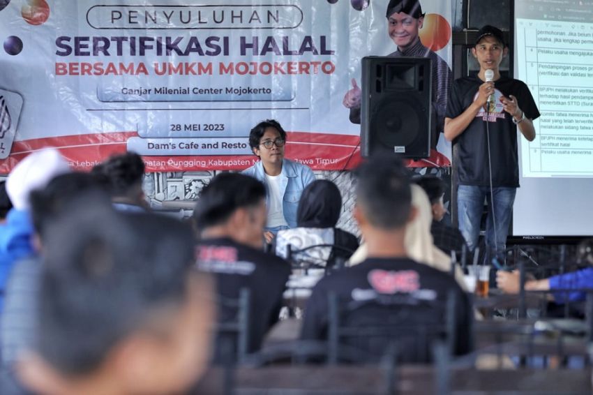 Bantu UMKM, GMC Jatim Gelar Penyuluhan Sertifikasi Halal di Mojokerto
