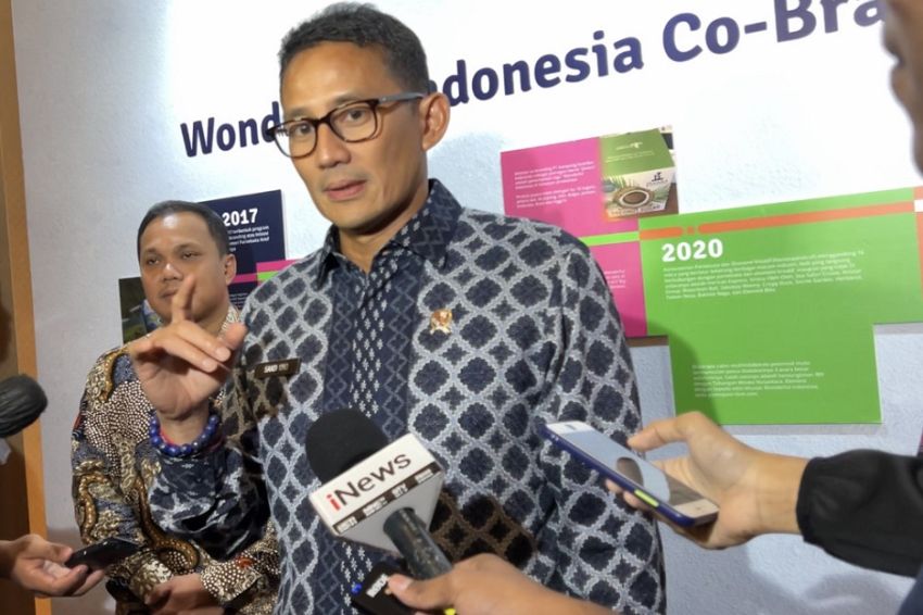 Bangkitkan Industri Parekraf, Sandiaga Ajak Pengusaha Gabung Co-Branding Wonderful Indonesia