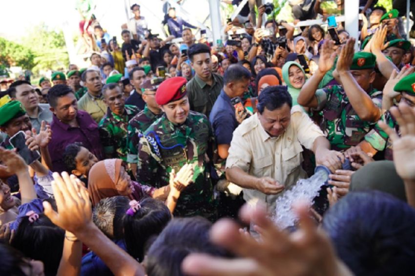 Serius Antisipasi Krisis Air, Menhan Prabowo Subianto Resmikan Total 31 Sumber Air di NTB