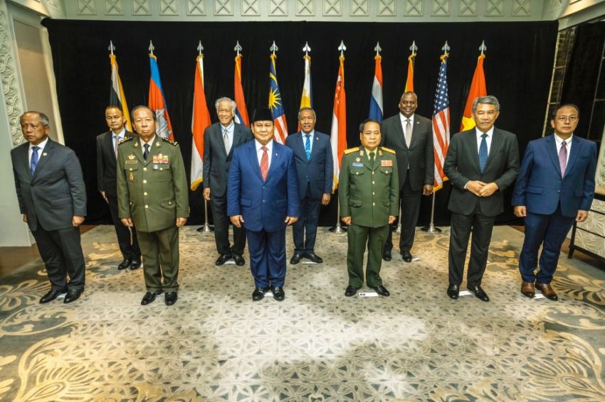 Peningkatan Kerja Sama, Prabowo Hadiri Pertemuan Multilateral Menhan AS-ASEAN