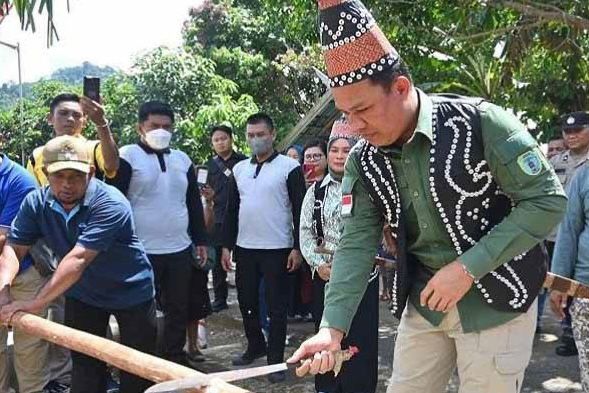 Gotong Royong Kunci Keberhasilan Pembangunan di Kabupaten Lamandau