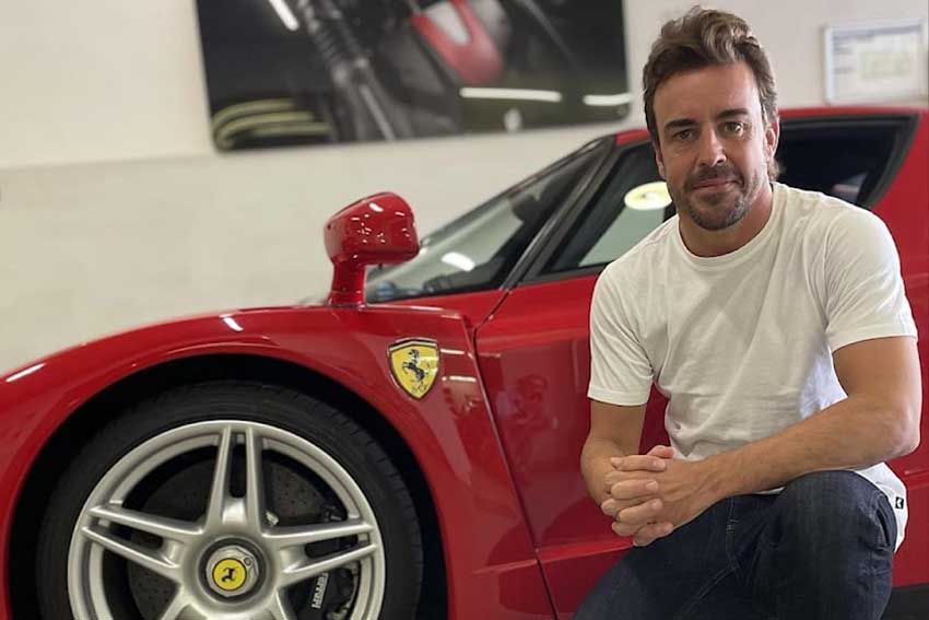 Fernando Alonso Lelang Ferrari Enzo Miliknya Seharga Rp80,5 Miliar