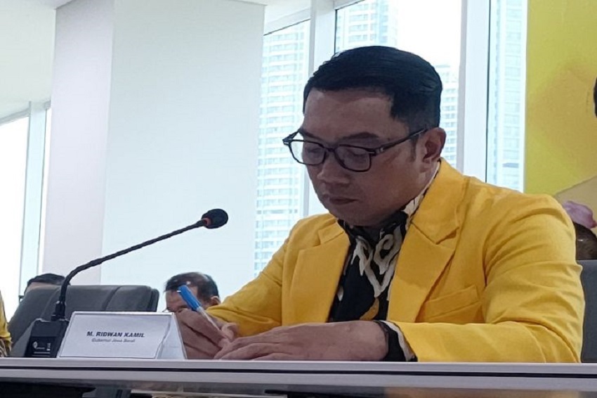Airlangga Kasih Tugas Ridwan Kamil Menangkan Golkar di Jakarta, Jawa Barat, dan Banten