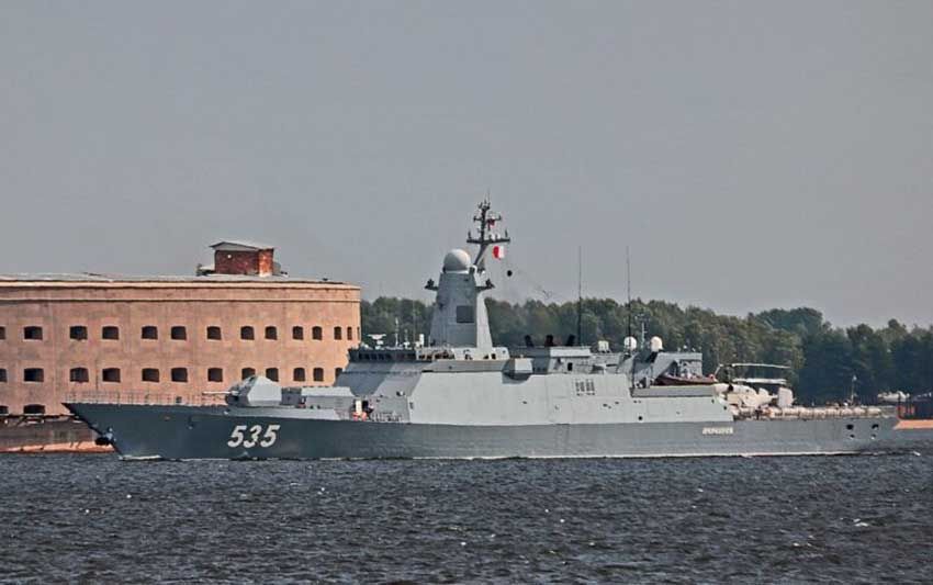 Mengenal Kapal Korvet Siluman Rusia, Mercury Dibekali Rudal Jelajah dan Torpedo