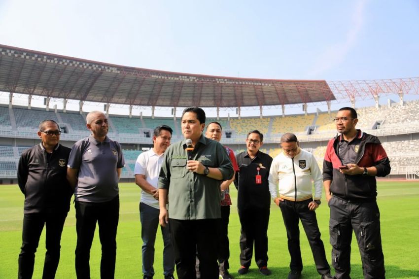Erick Thohir Ingatkan Suporter Jaga FIFA Matchday di Surabaya Tetap Kondusif