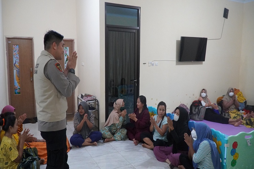 24 Calon TKI Ilegal Tujuan Timur Tengah Berhasil Diselamatkan Polda Lampung
