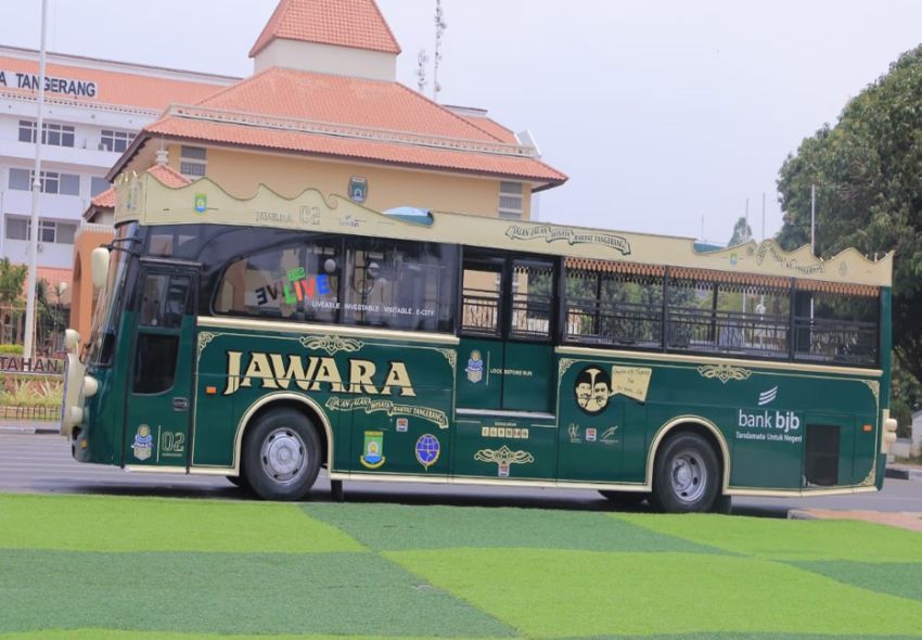 Jadi Alternatif Wisata, Warga Tangerang Bisa Keliling Kota Gratis dengan Bus Jawara