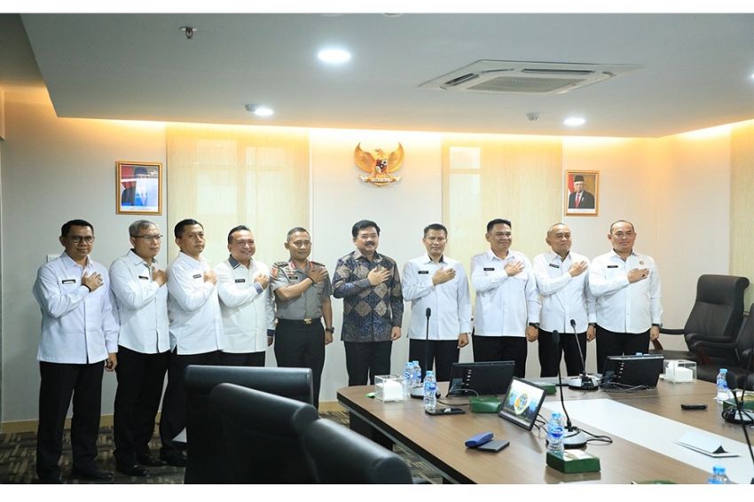 Menteri ATR/Kepala BPN Beri Pengarahan kepada Para Calon Pimpinan Tinggi Polri