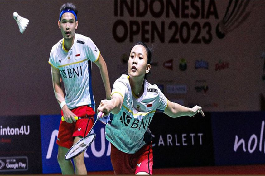 Hasil Indonesia Open 2023 Rinov/Pitha ke Perempat Final