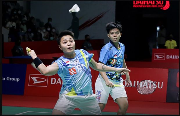 Apriyani/Fadia Tersingkir di Perempat Final Indonesia Open 2023