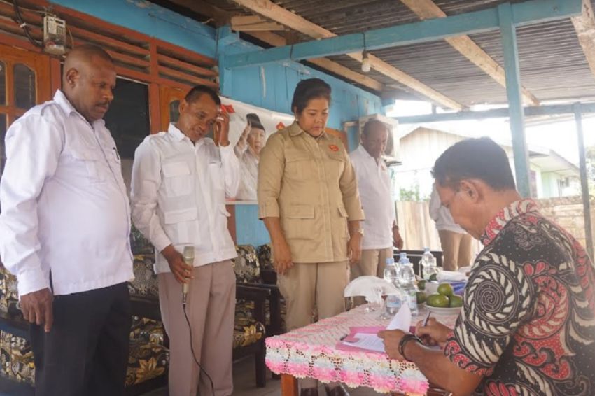 Relawan Prabowo Subianto di Nimbokrang Jayapura Terbentuk
