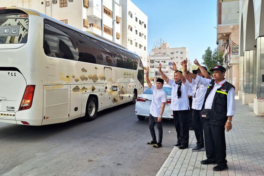 Layani Jemaah Haji di Armuzna, 411 Petugas Daker Madinah Dipindah ke Makkah