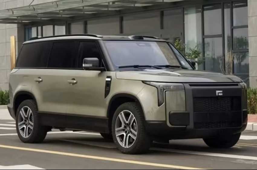 Penampakan Mirip Land Rover Defender, China Luncurkan SUV Stone 01