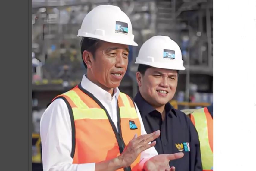 Jokowi: Smelter Sebagai Pijakan Indonesia Melompat Jadi Negara Maju