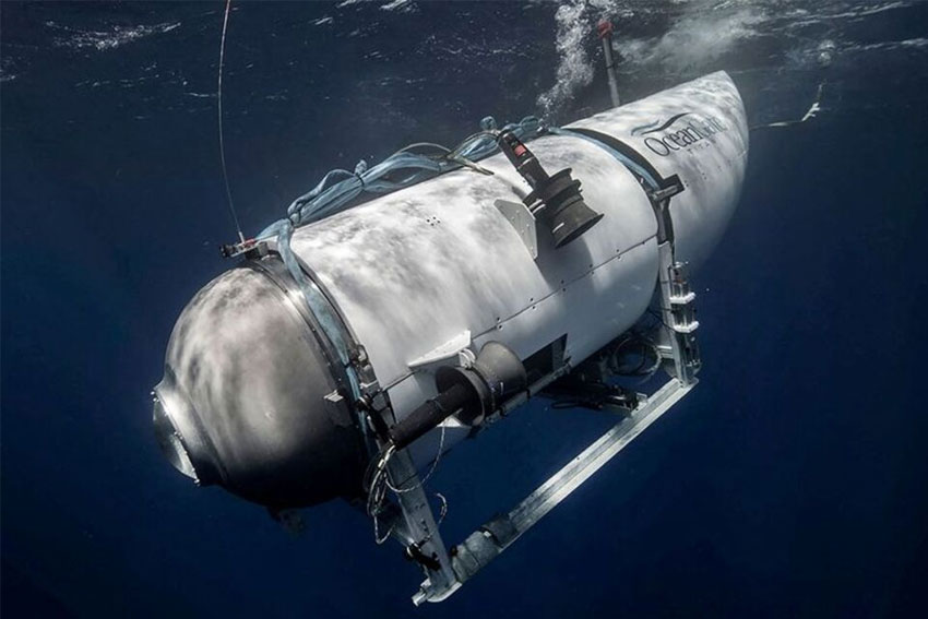 Tim Pencari Temukan Rangka Pendaratan Kapal Selam Titan
