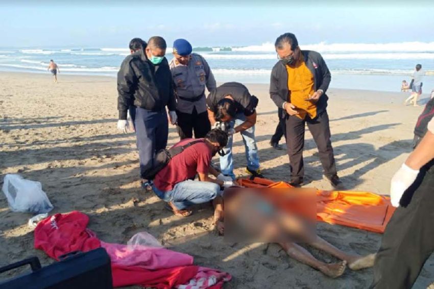 Geger Mayat Wanita Misterius Terdampar Di Pantai Legian Bali