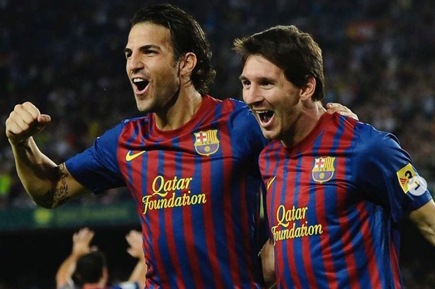 Pesan Menyentuh Lionel Messi untuk Cesc Fabregas