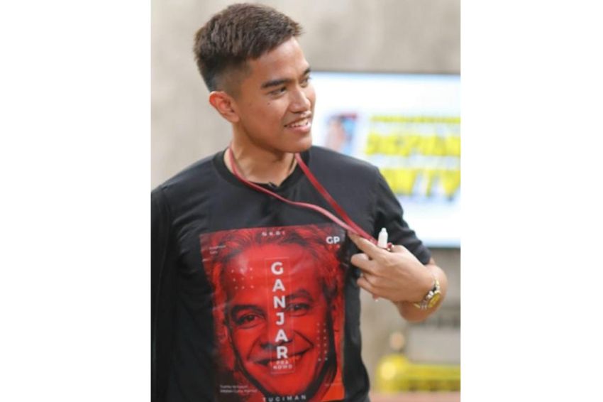Kaesang Pakai Kaos Gambar Ganjar, Pengamat: Kode Dukungan Jokowi