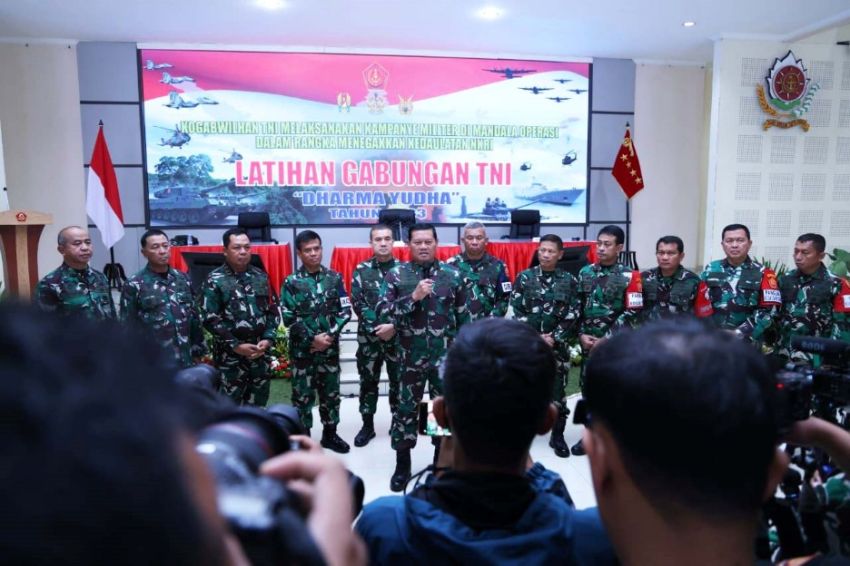 Panglima TNI Pimpin Langsung Latgab 2023, Pangdam Brawijaya Jadi Pangkogasratgab