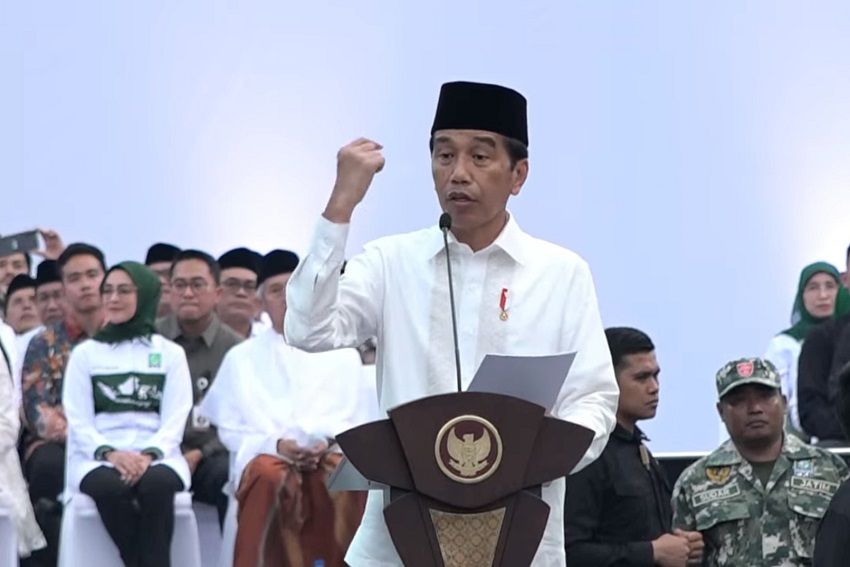 Jokowi: Capres-capres itu Ngopi Bareng, Kok yang di Bawah Saling Bertengkar