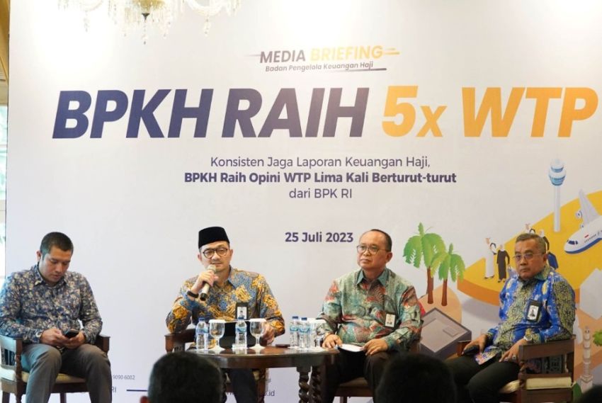 Raih Opini WTP, Kepala BPKH: Bukti Dana Haji Dikelola secara Profesional