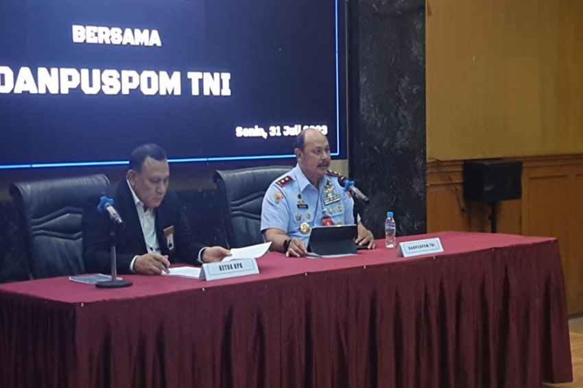 Danpuspom TNI Bantah Ada Intimidasi ke KPK Usai Penetapan Kabasarnas Tersangka Suap