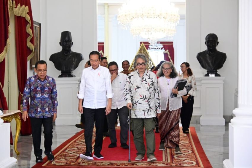 Jelaskan Tarian Nusantara kepada Jokowi, Butet Kartaredjasa: Bangun Akar dan Budaya