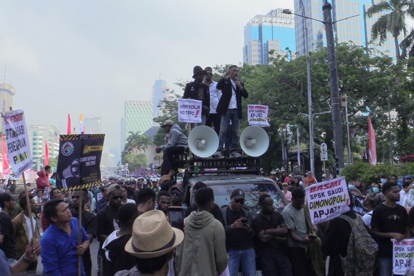 SPSK Penempatan Pekerja Migran Indonesia ke Arab Saudi Disoal