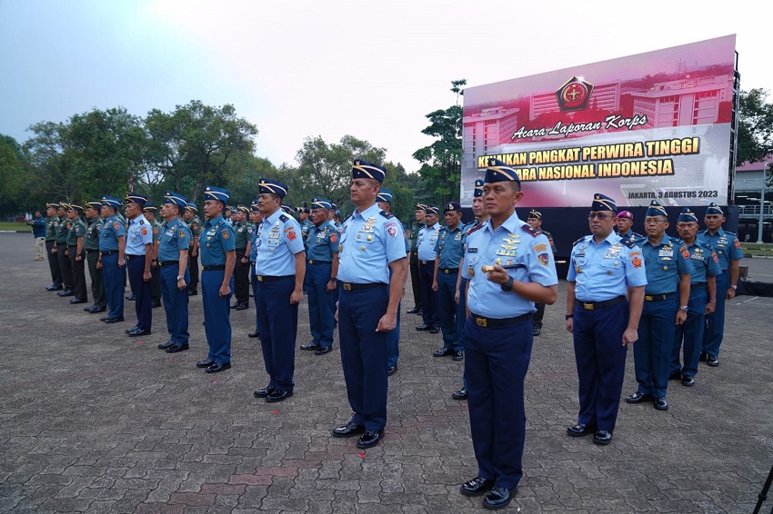Daftar Lengkap 53 Perwira Tinggi TNI Naik Pangkat