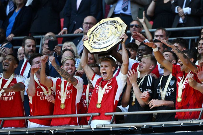 Perjalanan Arsenal di Community Shield: Juara hingga Lanjutkan Kutukan Pemenang Treble Winner