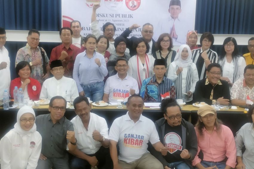 Relawan Ganjar Pranowo Yakin Kolaborasi dengan Partai Perindo Perkuat Perjuangan