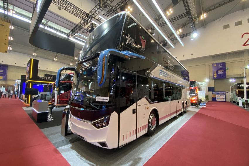 Meluncur di GIIAS 2023, Bodi Bus Double Decker Legacy SR3 Laris Manis