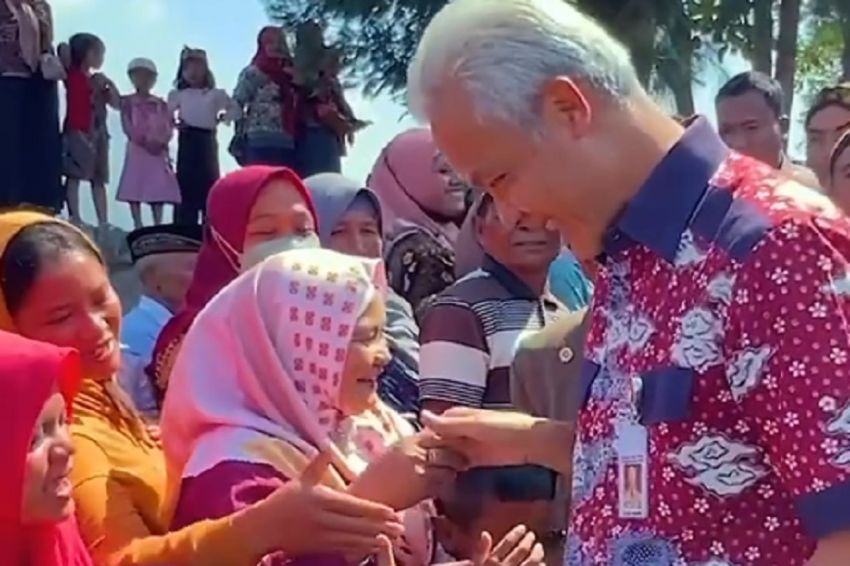 Ganjar Pranowo di Mata Masyarakat: Orang yang Merakyat seperti Pak Jokowi