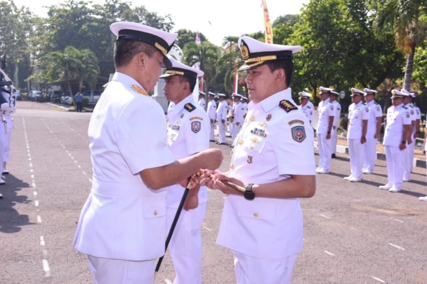 Kolonel Ivan Syafari Resmi Jabat Danpusdiktek Kodiklatal TNI AL