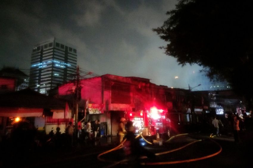 Kebakaran Mencekam di Gambir Padam, Suasana Berangsur Kondusif
