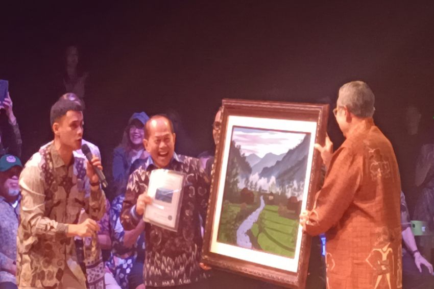 Fantastis, Lukisan SBY Laku Terjual Rp510 Juta