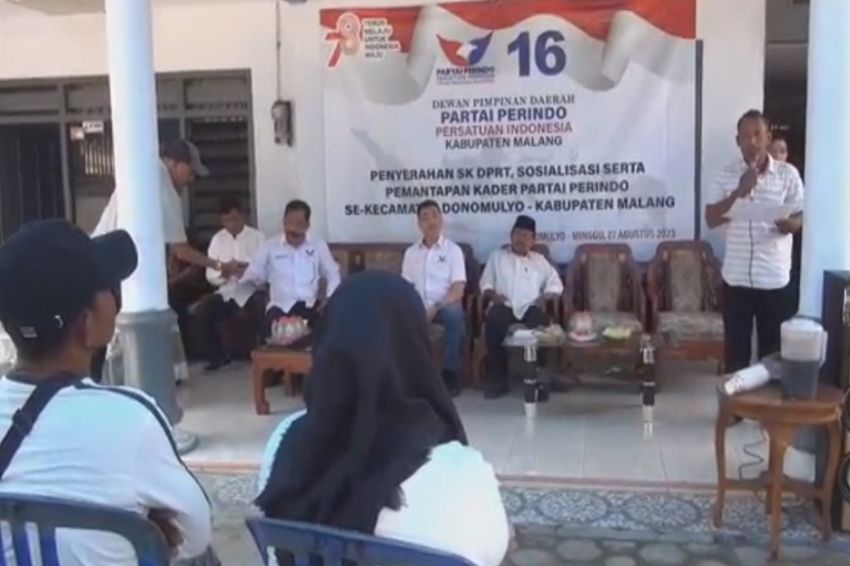 KTA Partai Perindo Berasuransi Disalurkan hingga ke Pelosok Malang