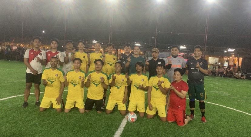 Pemuda Perindo Bangun Jaringan Lewat Trofeo Mini Soccer dengan HIPMI Jaya
