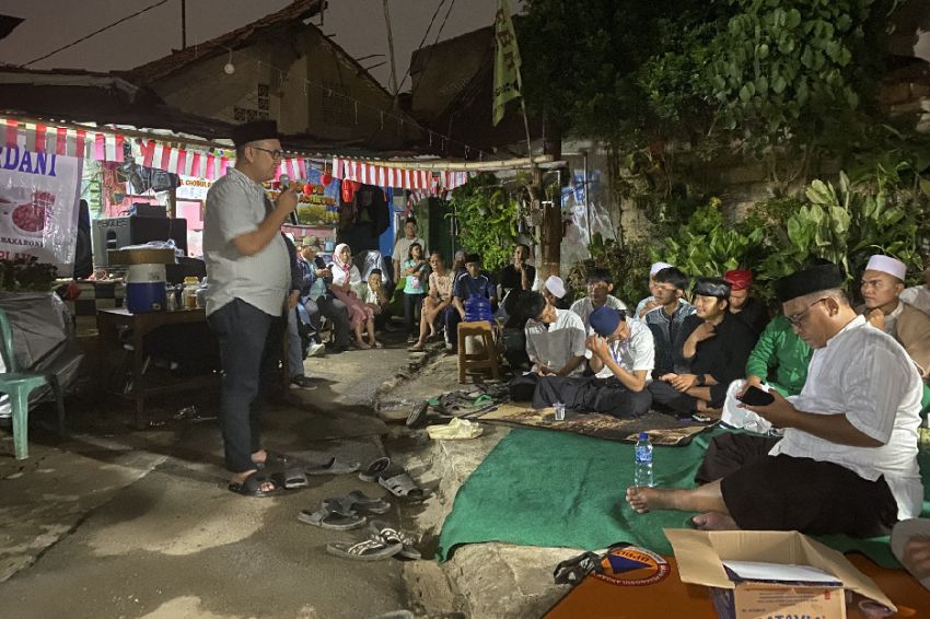 Sosok Effendi Syahputra di Mata Warga Grogol Selatan: Orangnya Asyik, Insya Allah Lolos ke DPRD DKI
