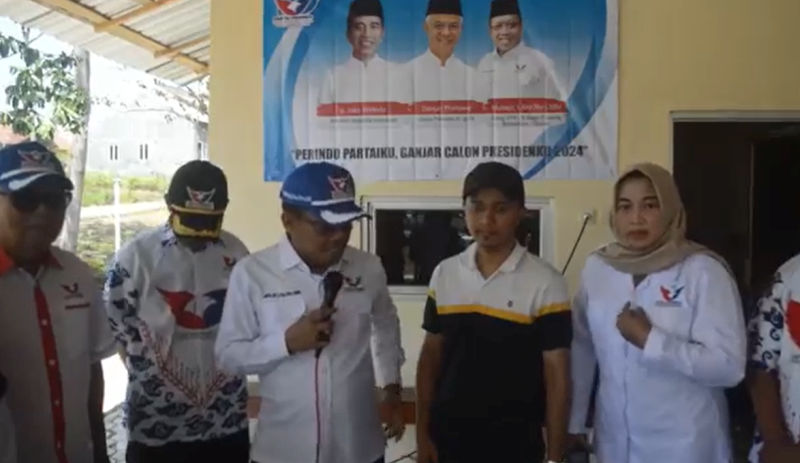 Bantu UMKM Binaan, DPD Partai Perindo Cilacap Launching Warung Makan Complong