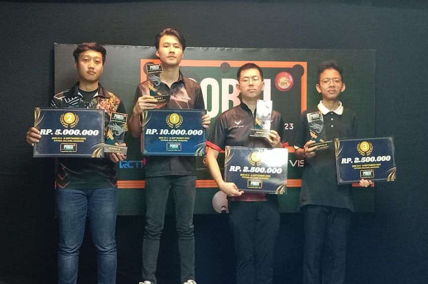 POBSI CUP Pelajar-Mahasiswa Seri 3 Bandung: 4 Atlet Lolos ke Jakarta