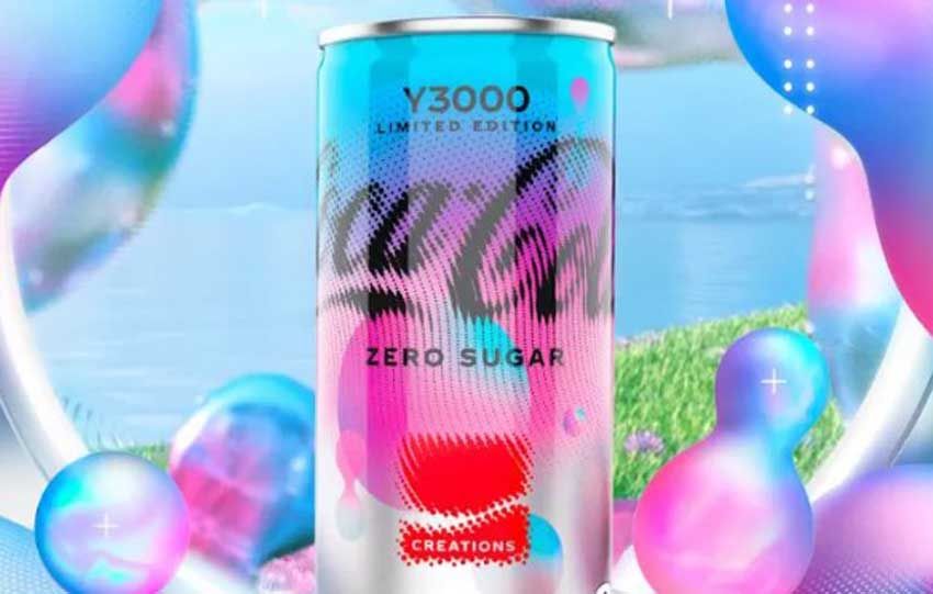 Using AI technology, Coca-Cola creates futuristic Coke flavors in the year 3000